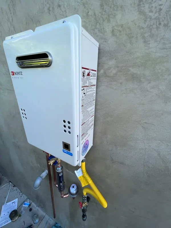 Tankless water heater installation for Vansville homes